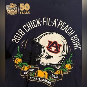 Nike NCAA Auburn 2018 Peach Bowl Men’s Tee size Large